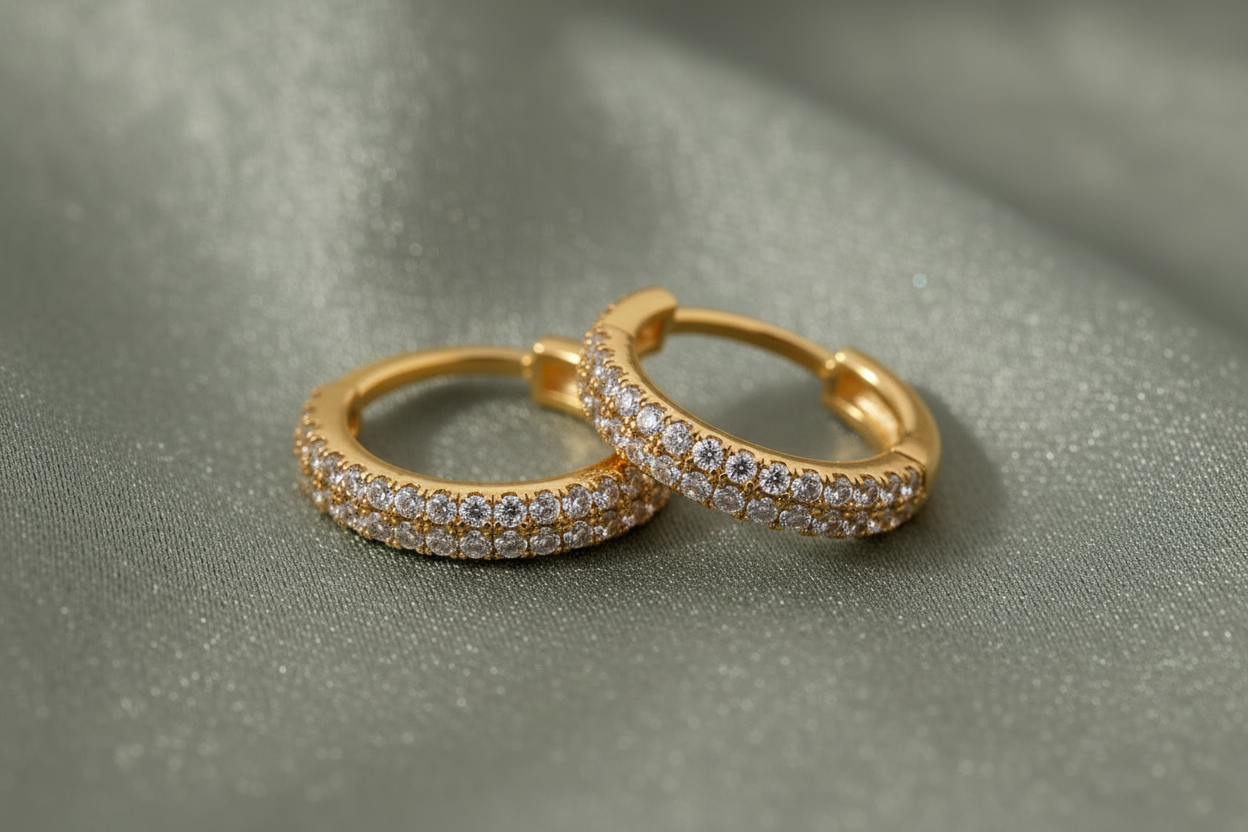 Boucles d'oreilles inoxydables