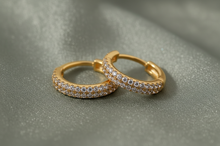 Boucles d'oreilles inoxydables