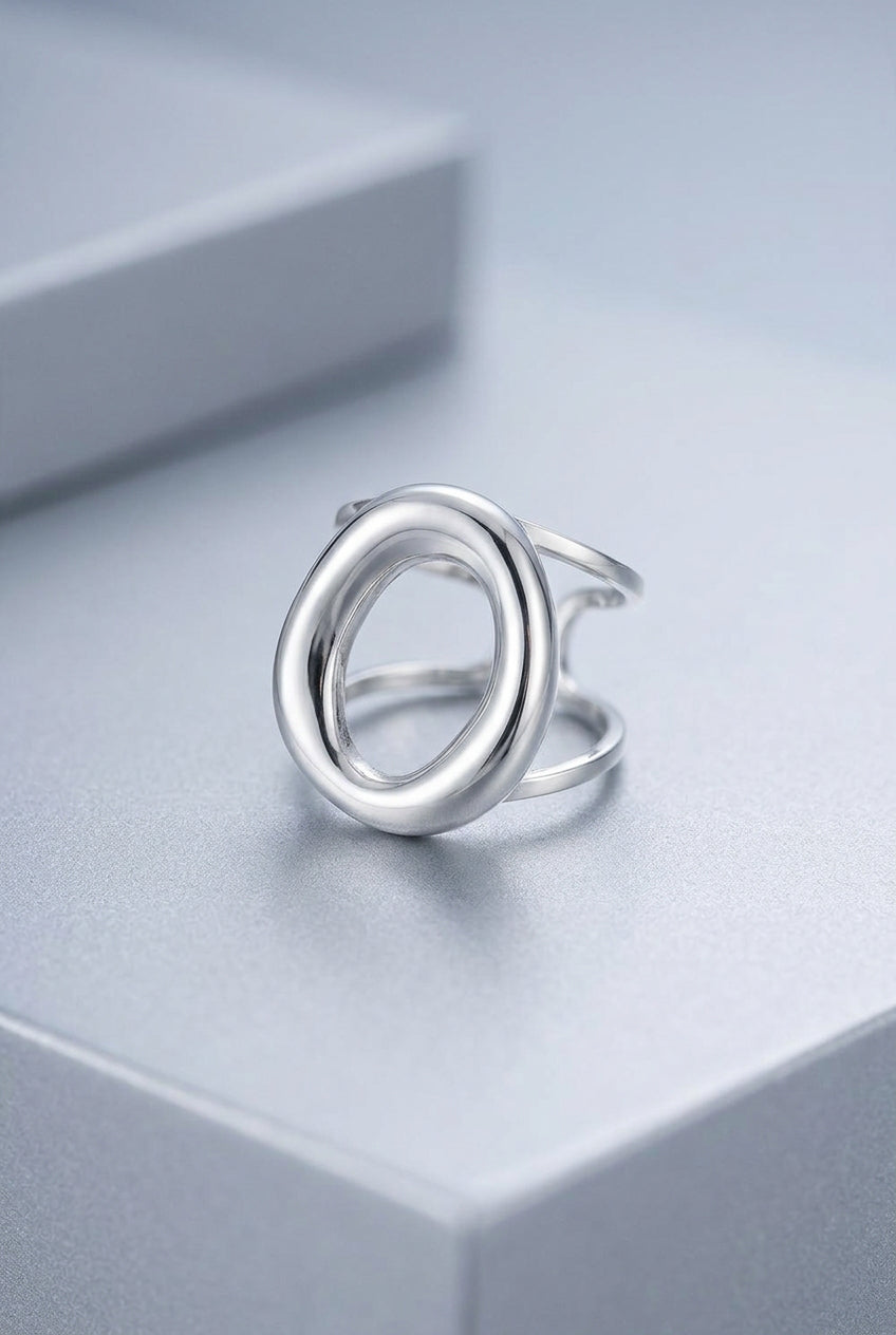 bold circle ring