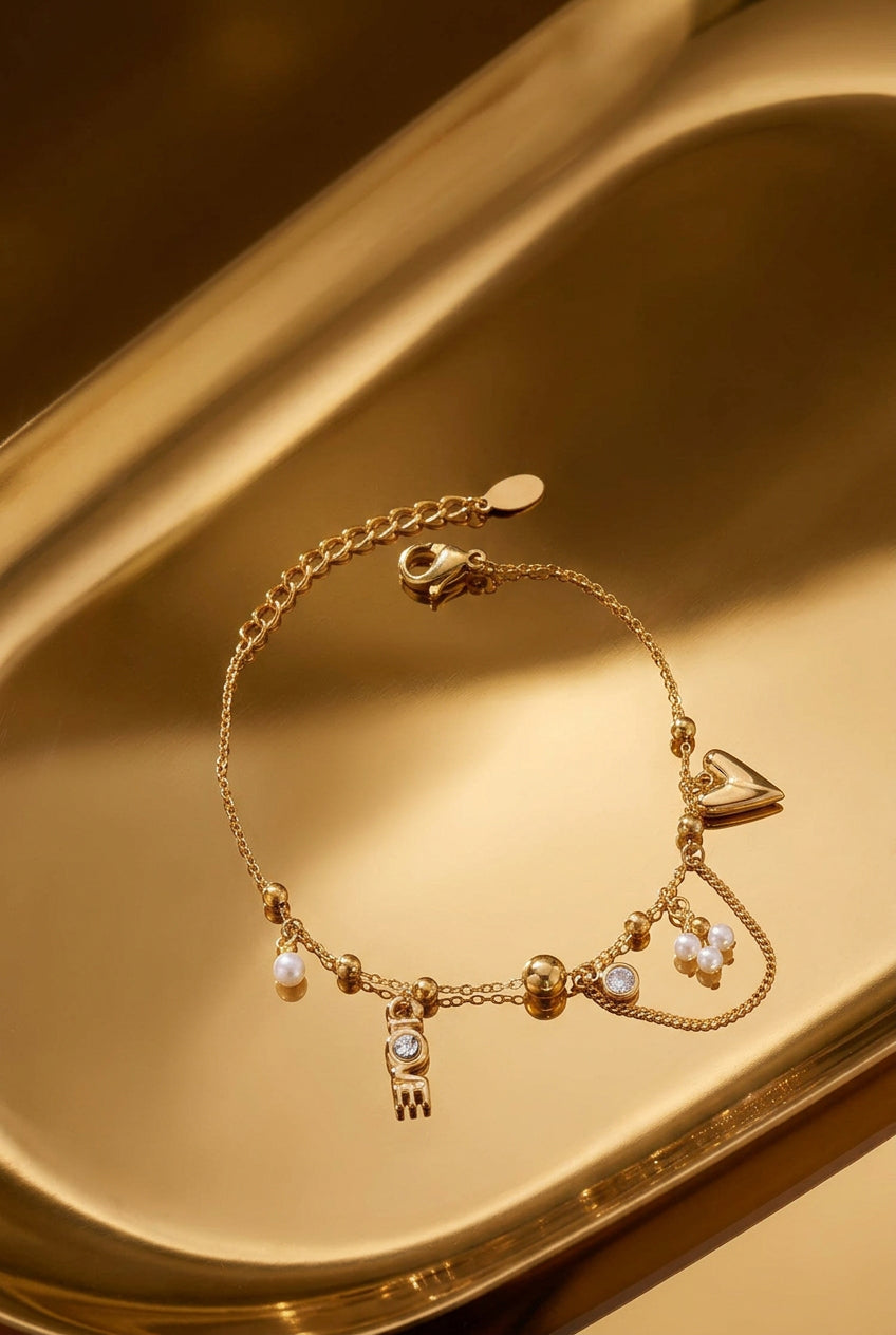 connected love bracelet