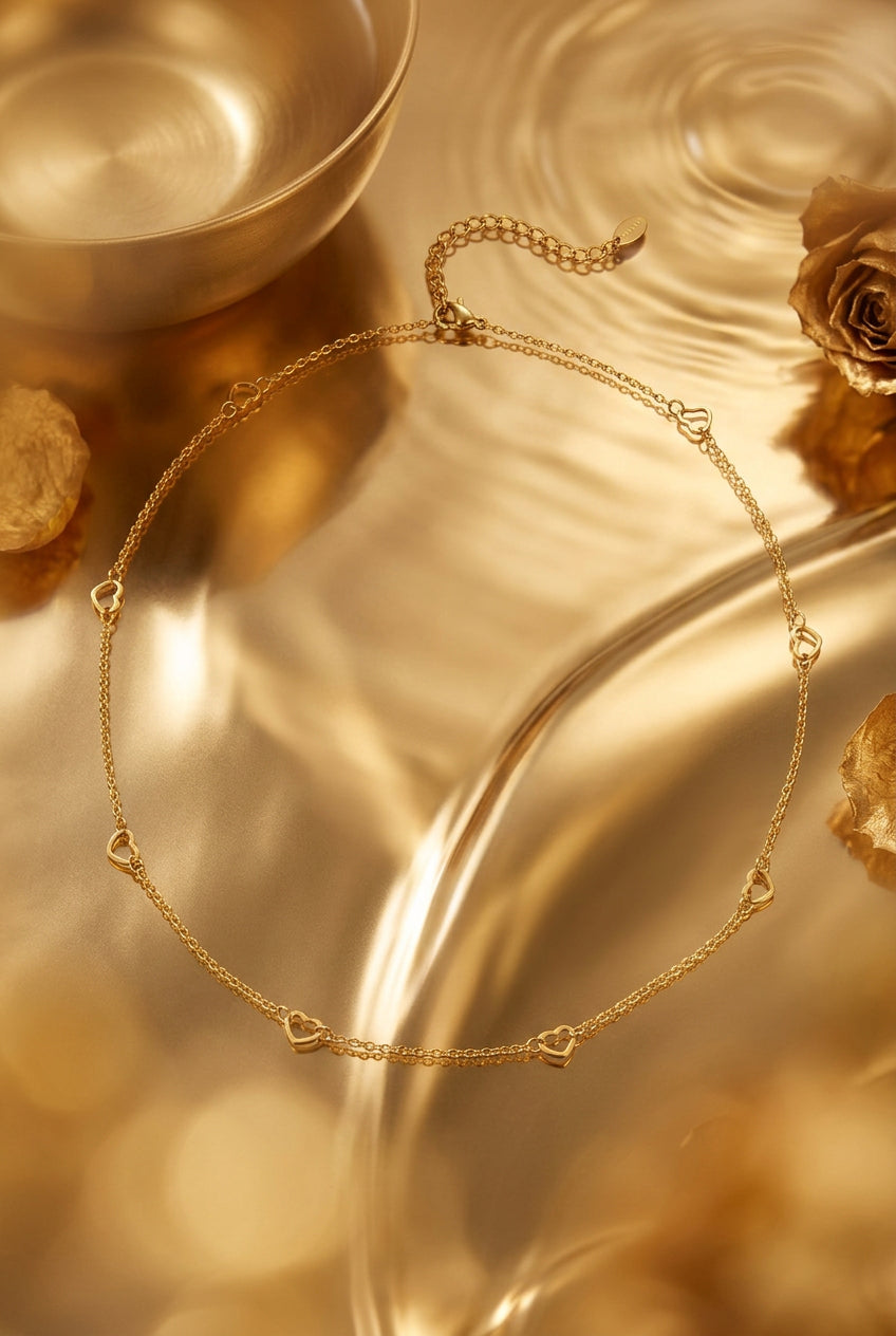 Chain Necklaces Heart Casual Daily Simple Series Women's jewelry