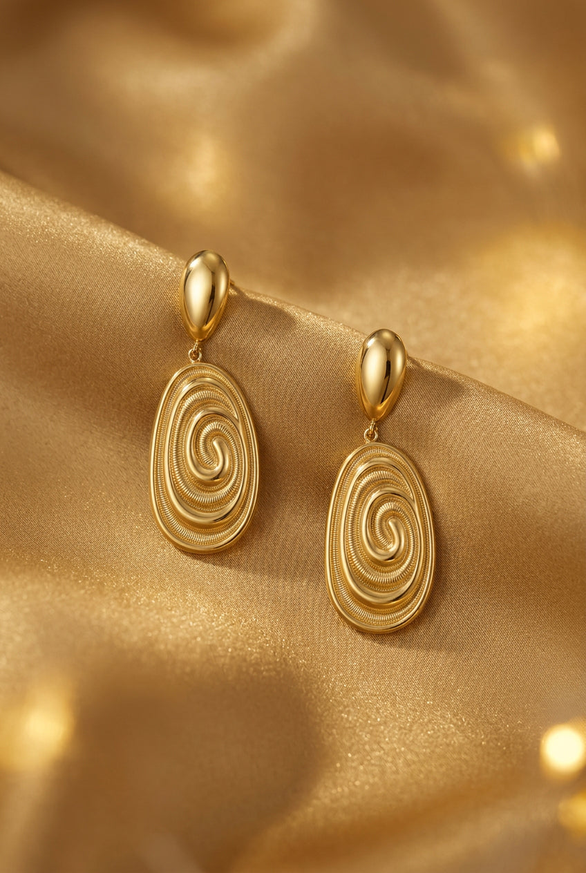 Stainless Steel Drop Earrings irregular shape Casual Daily Simple Series Women's jewelry