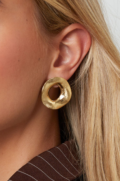 Stud Earrings circle Casual Daily Simple Series Women's jewelry