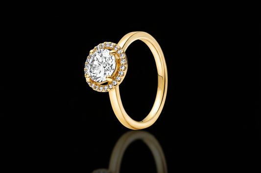 Bague Argent 925 Pavé Triple-Rang Coloré - Collection Intemporelle