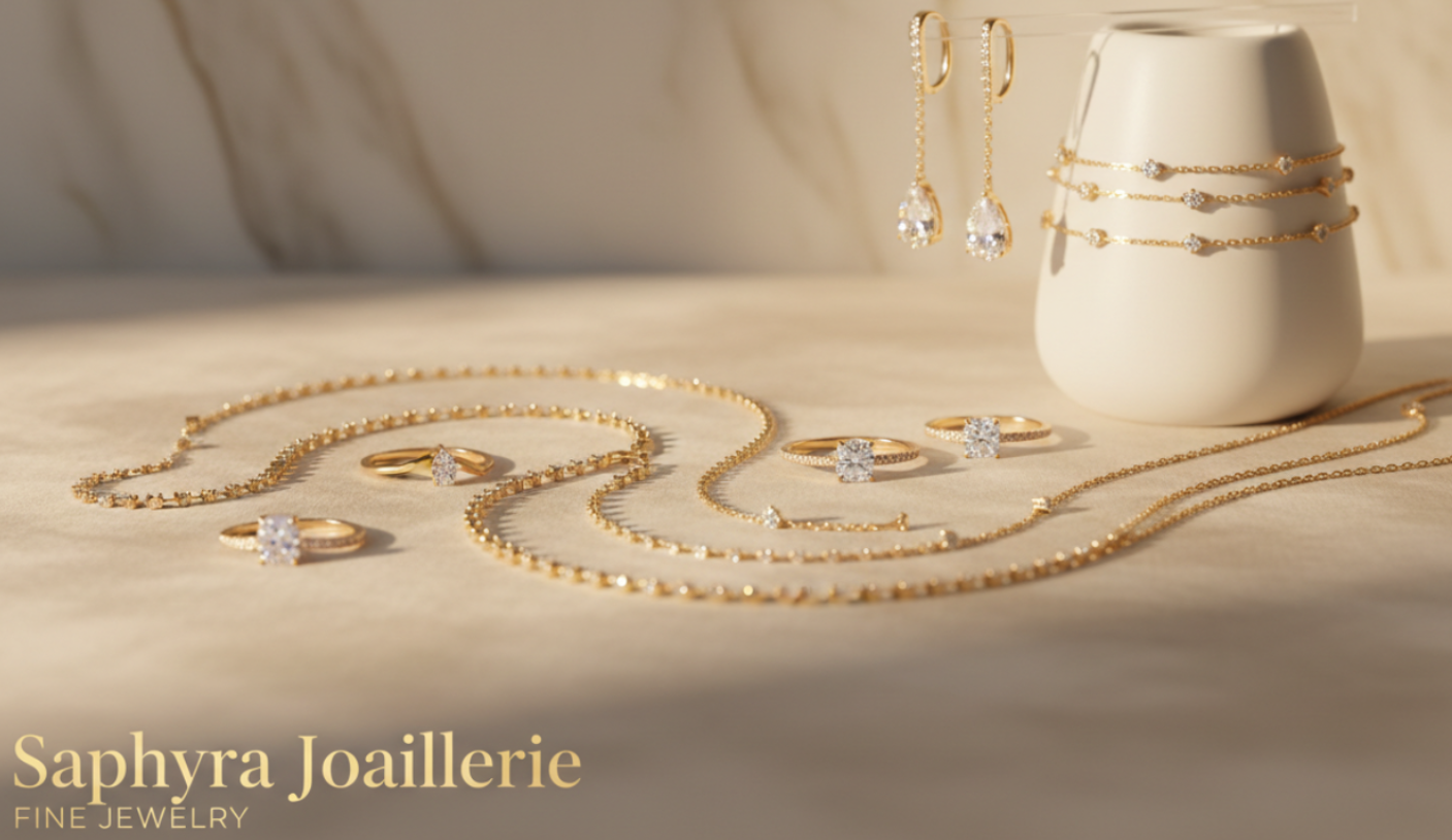 Bannière parure luxe Saphyra