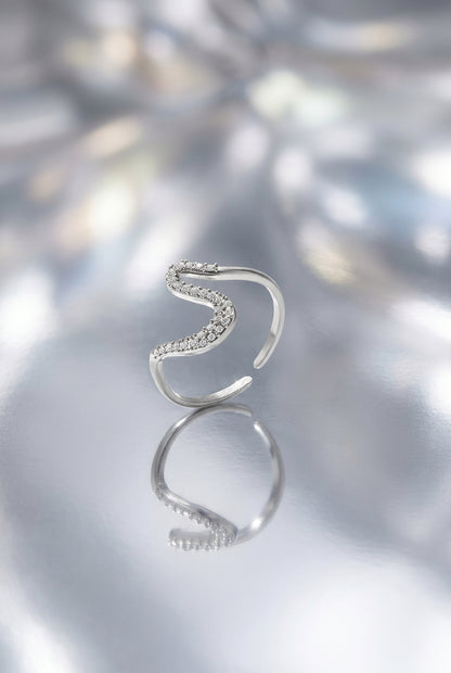 Stainless Steel Statement Rings Lines Simple Daily Simple Series Women's jewelry