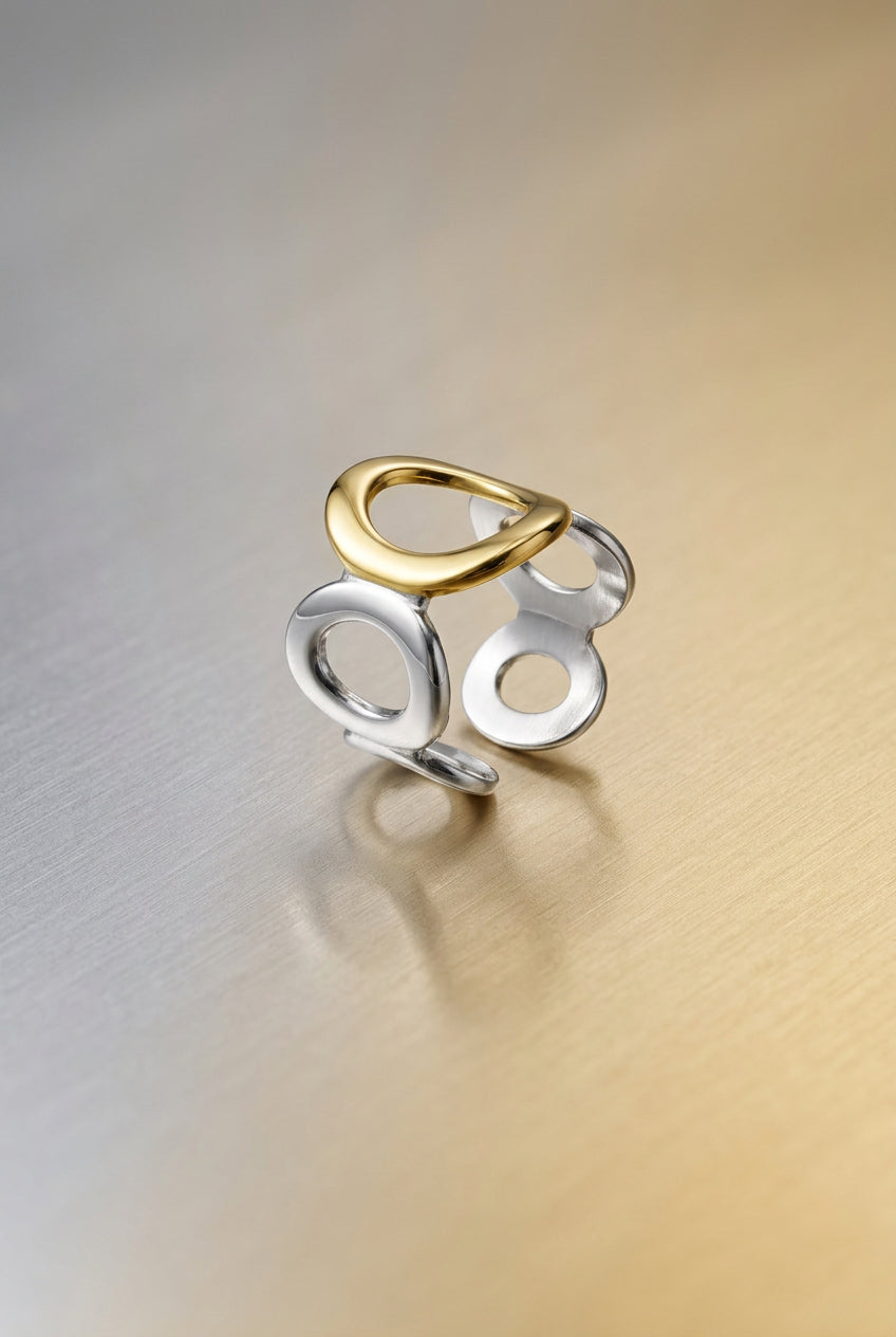 Open circle ring