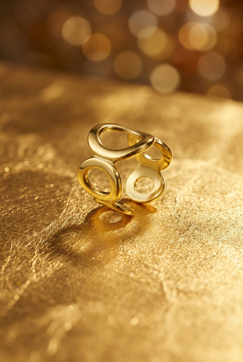 Open circle ring