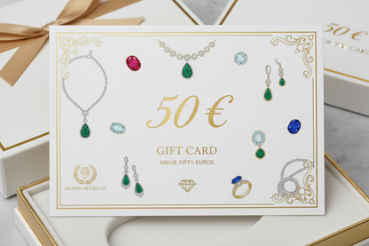 Carte Cadeau 50 € - Saphyra Joaillerie