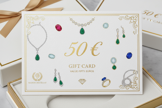 Carte Cadeau 50 € - Saphyra Joaillerie