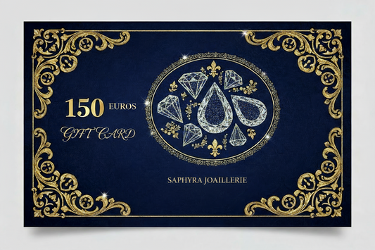Carte cadeau de 150 € saphyra joaillerie